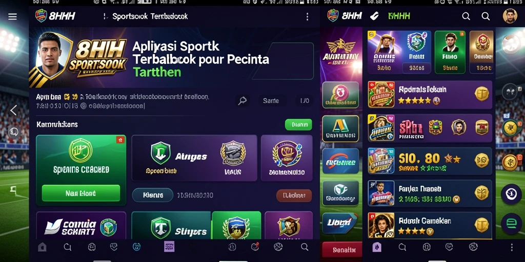 Tampilan gameplay aplikasi Sportsbook 8HHH yang menarik.