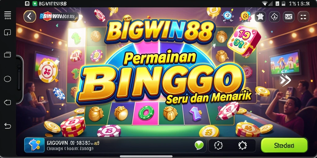 Tampilan gameplay Bingo yang menarik di BIGWIN88.
