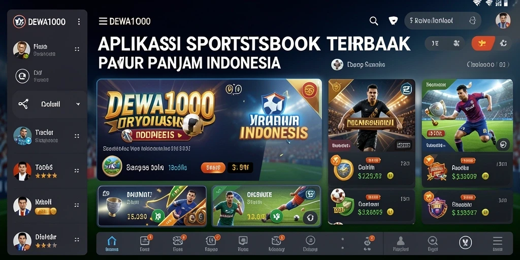 Screenshot gameplay DEWA1000 menampilkan antarmuka taruhan yang menarik.