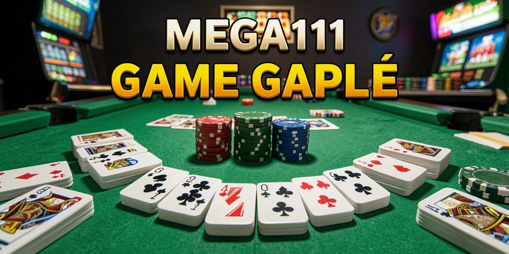 Screenshot permainan Gaple yang menarik dan seru di MEGA111.