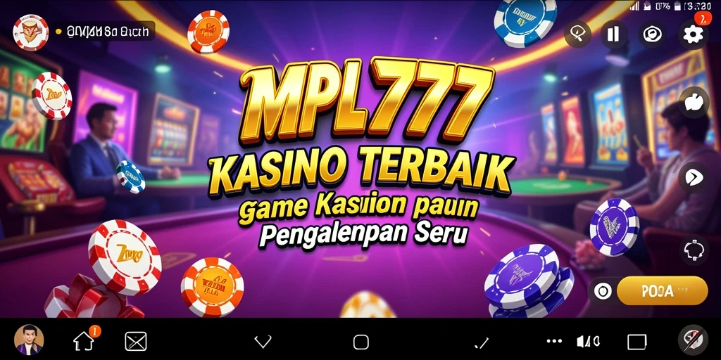 Screenshot gameplay MPL777 menampilkan keseruan permainan Kasino.