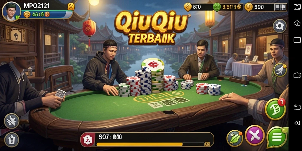 Gameplay seru QiuQiu di MPO2121 dengan grafis menarik.