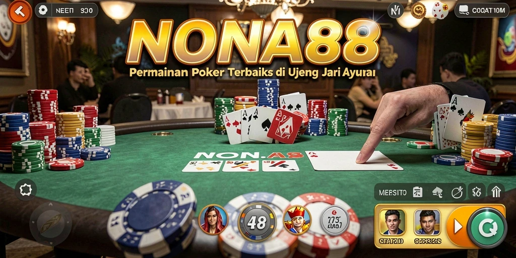Gameplay NONA88 yang seru dan menegangkan dalam bermain poker.