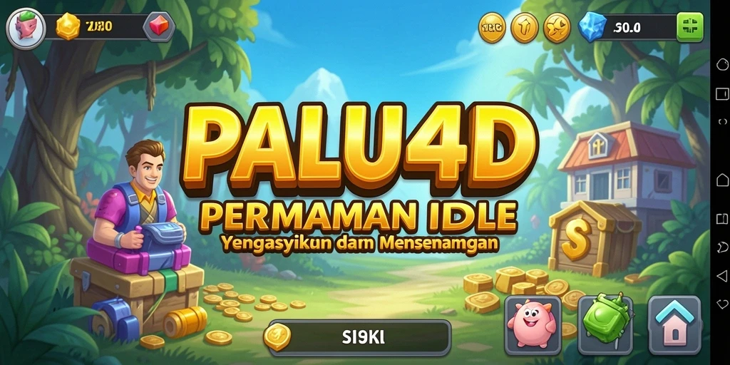 Screenshot utama PALU4D menampilkan gameplay Idle yang menarik.
