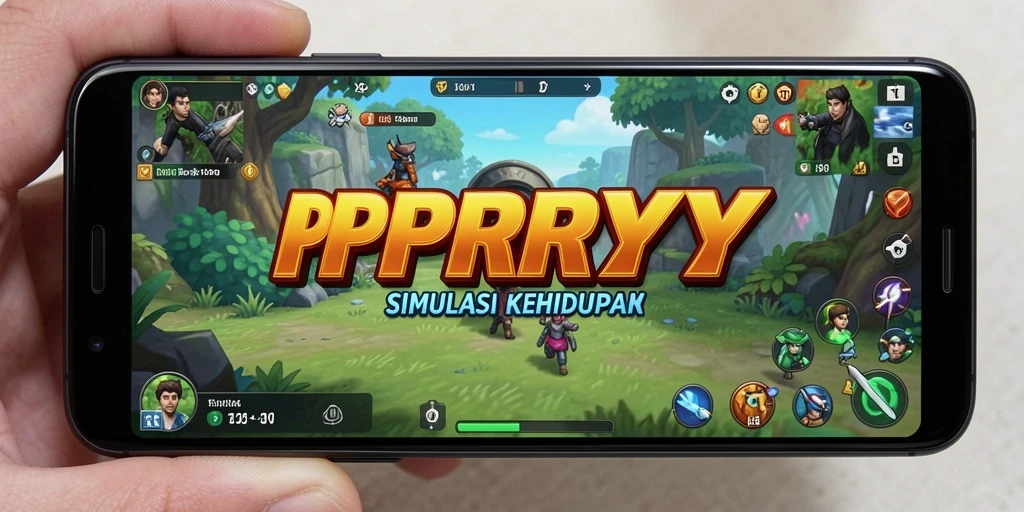 Tampilan gameplay PPRRYY yang memikat dan interaktif.