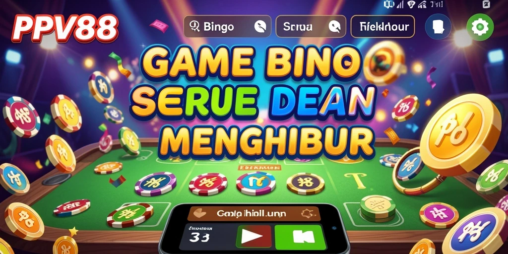 Screenshot utama PPV88 menampilkan aksi seru permainan Bingo.
