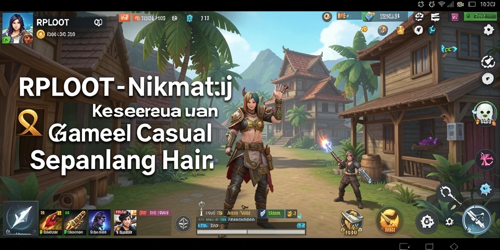 Tampilan seru gameplay RPLOOT dengan tantangan menarik.