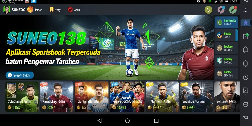 Tampilan screenshot SUNEO138 menunjukkan proses taruhan yang menarik dan interaktif.