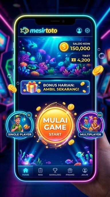 Tampilan antarmuka pengguna mesirtoto yang sederhana dan efektif.